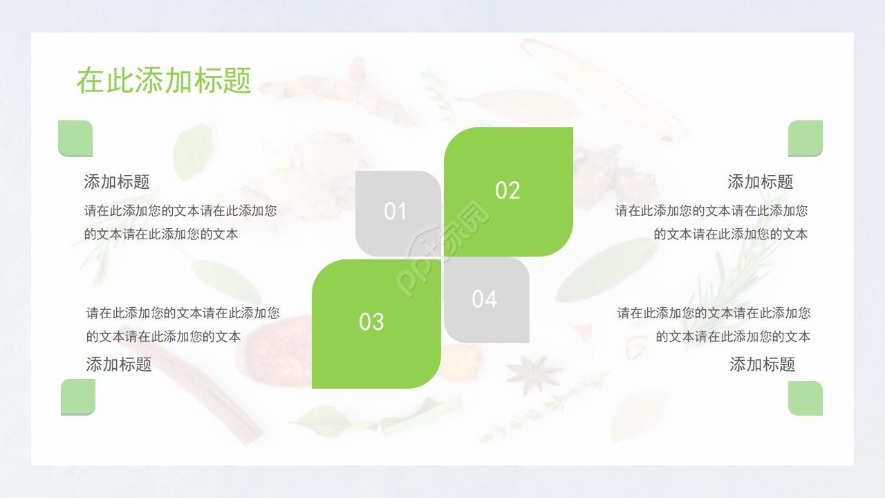 关于营养学ppt模板