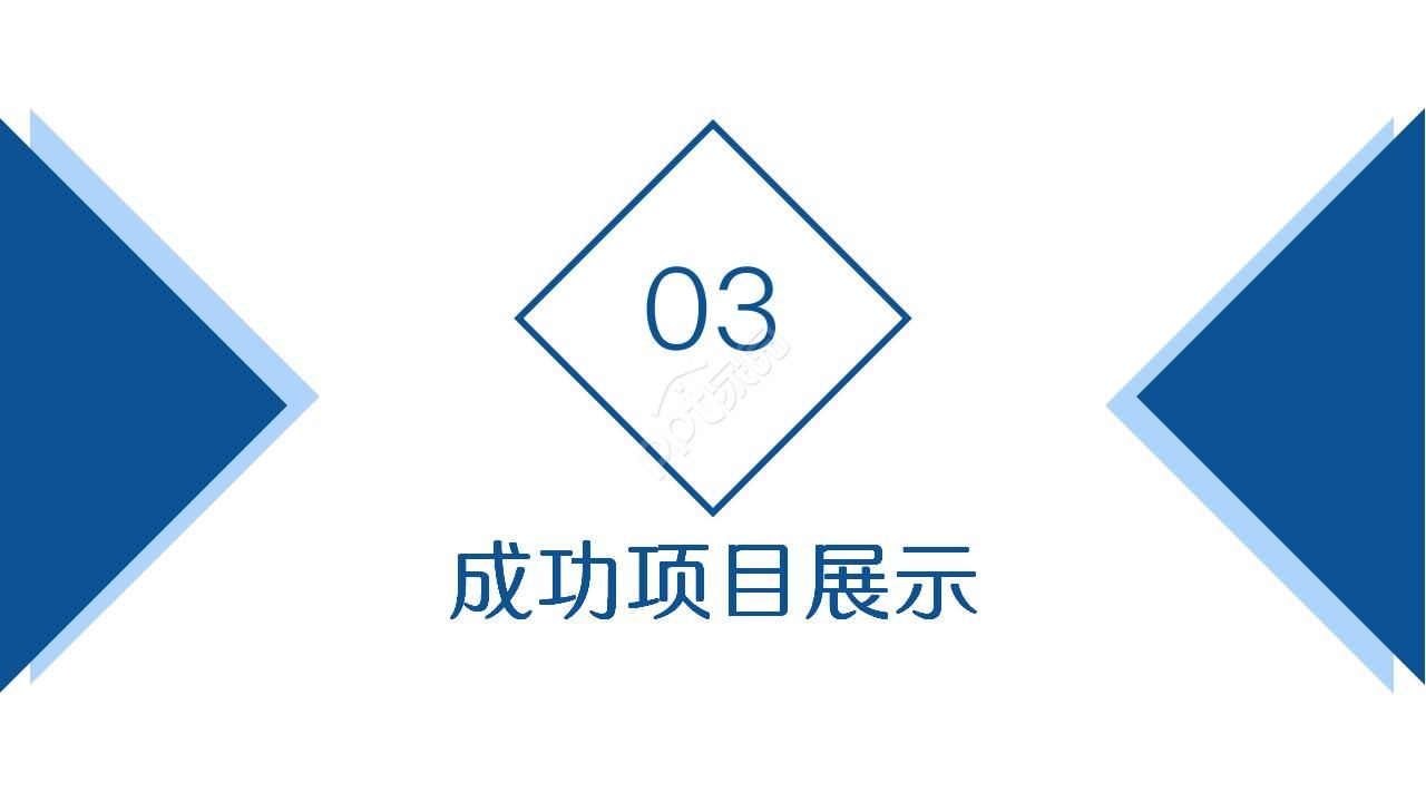 工程进度展示ppt模板