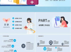 护理质量专案改善ppt模板下载推荐