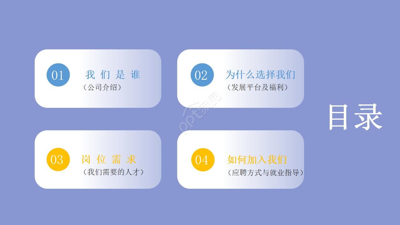 企业校招宣讲会ppt模板