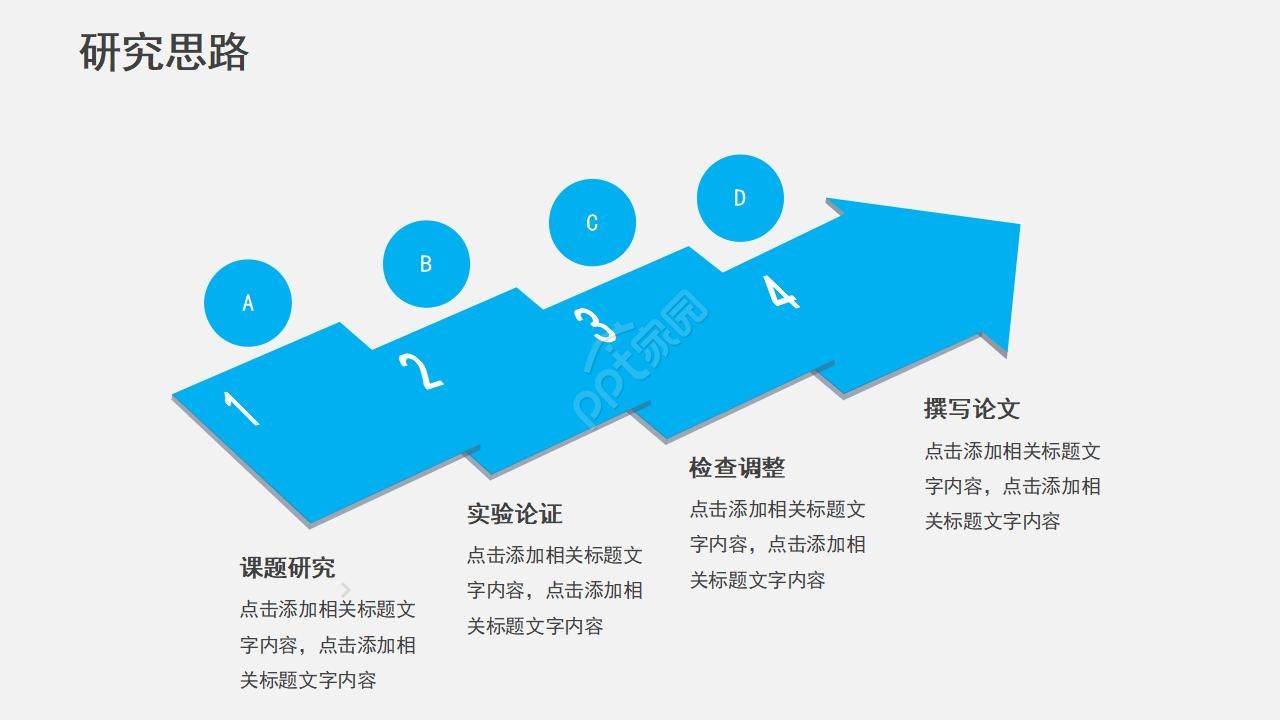教学课题结题汇报ppt模板