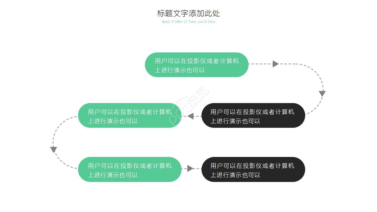 行业项目精美风格PPT模板