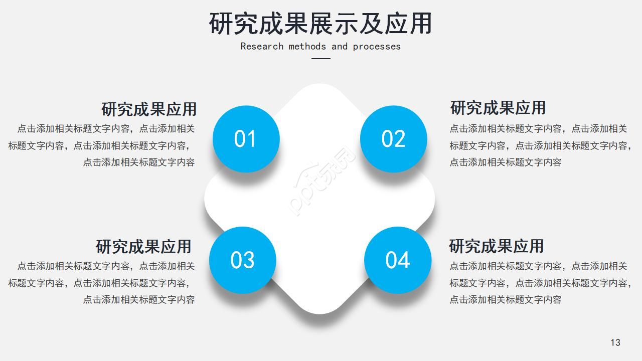 教学课题结题汇报ppt模板