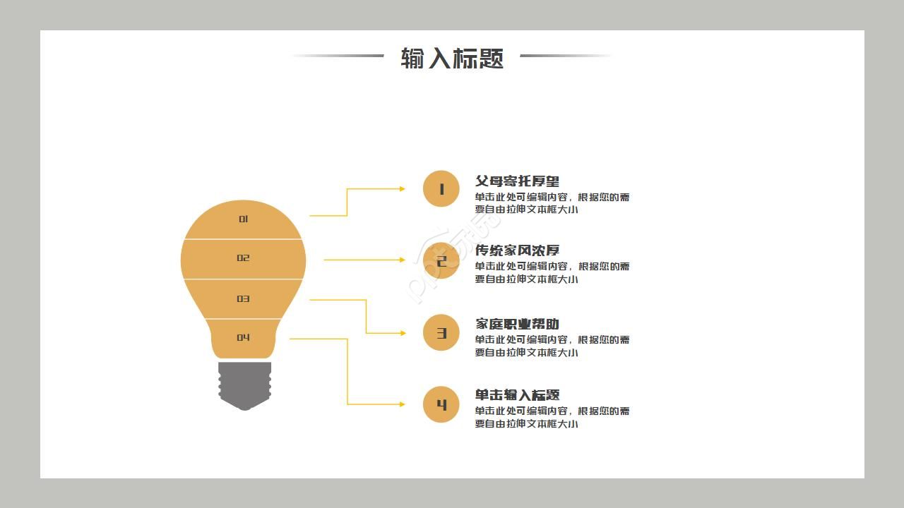 职业生涯规划访谈ppt模板