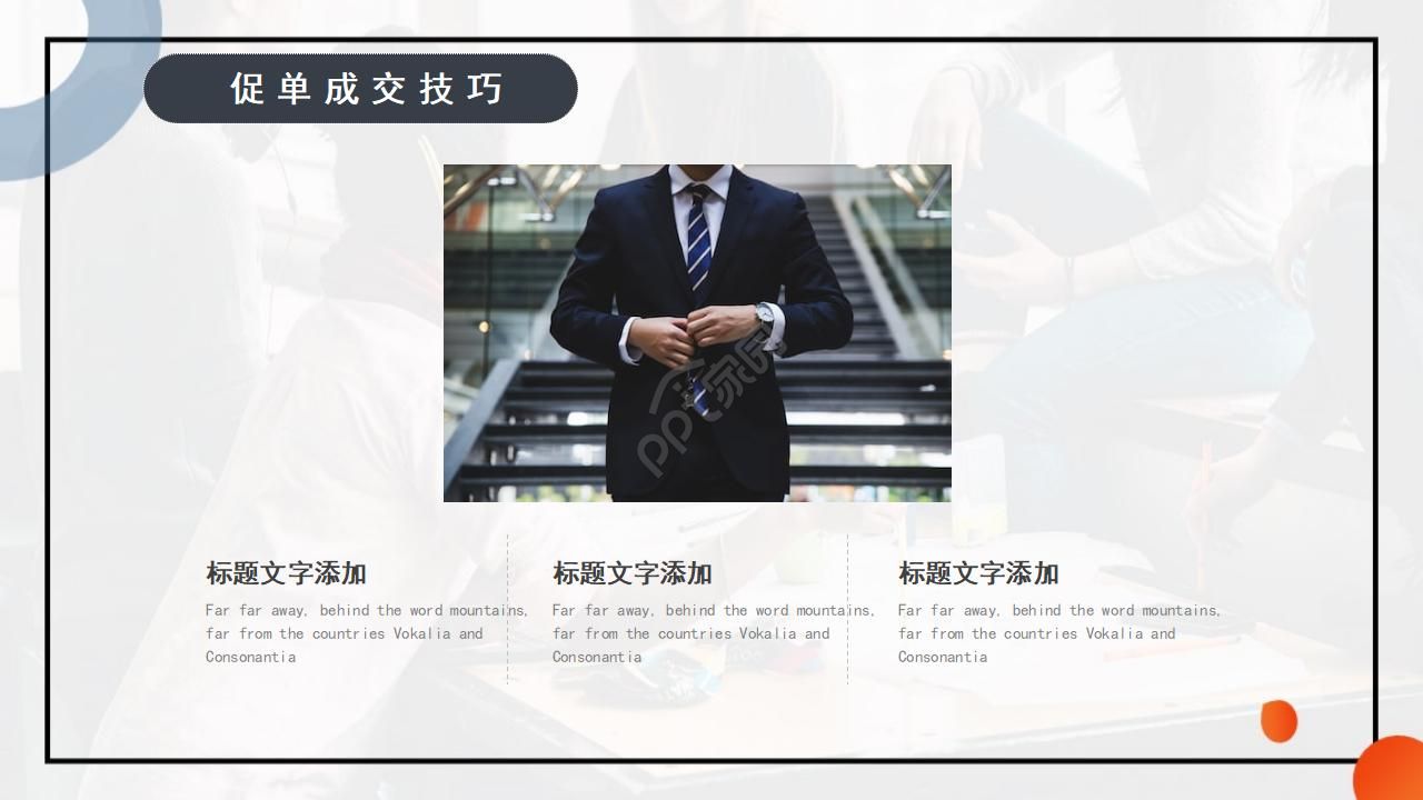 销售技巧培训演讲ppt