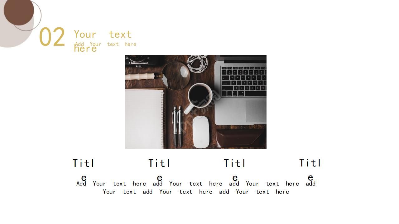 巧克力颜色ppt模板