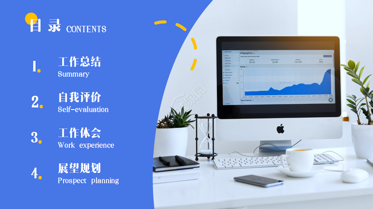 优信转正答辩ppt模板