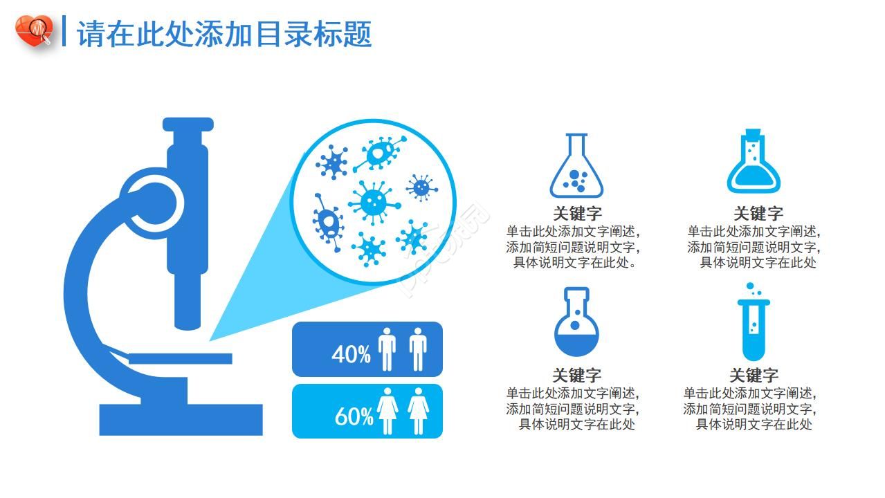 医学PPT模板之老式医药箱背景