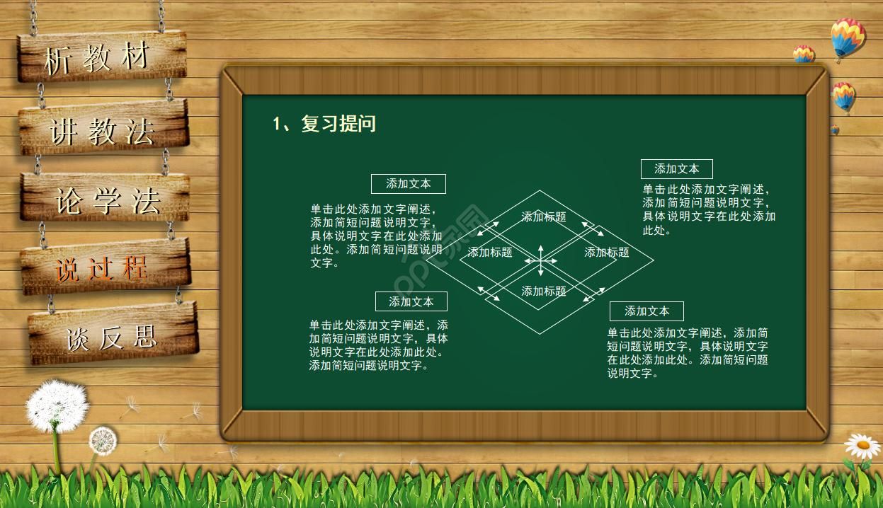 音乐音符教育课件ppt模板