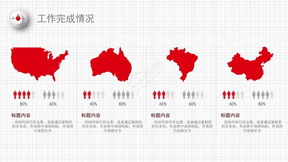 医药医疗卫生工作汇报PPT模板