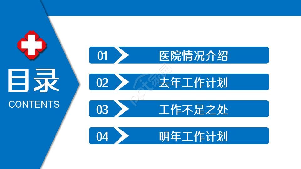 医院护士护理工作汇报ppt模板