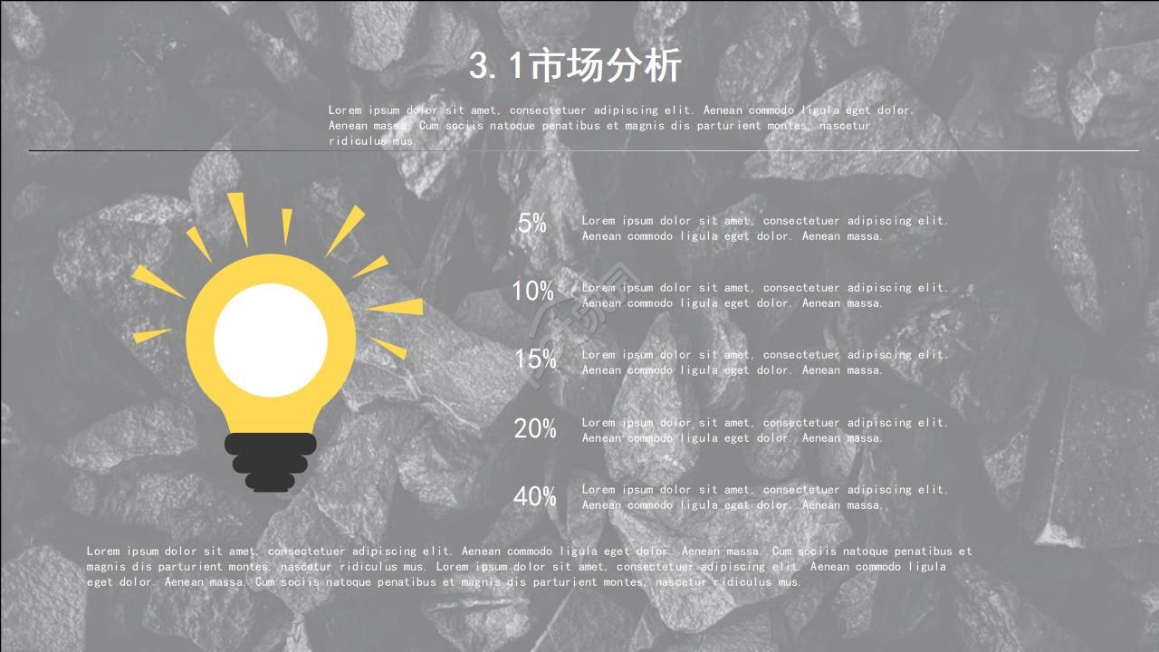名人主题专用PPT模版