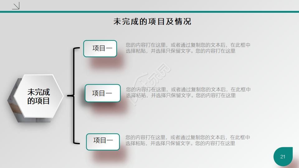 医疗行业汇报PPT模板