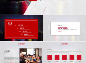 项目推广公司介绍ppt模板下载推荐