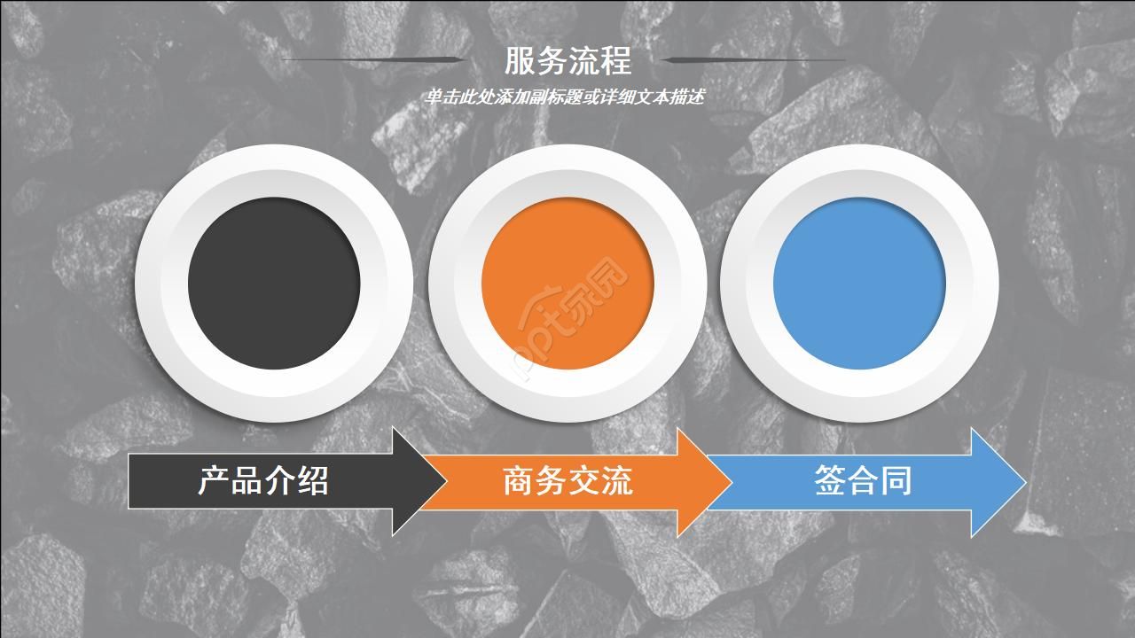 相册风格PPT模板