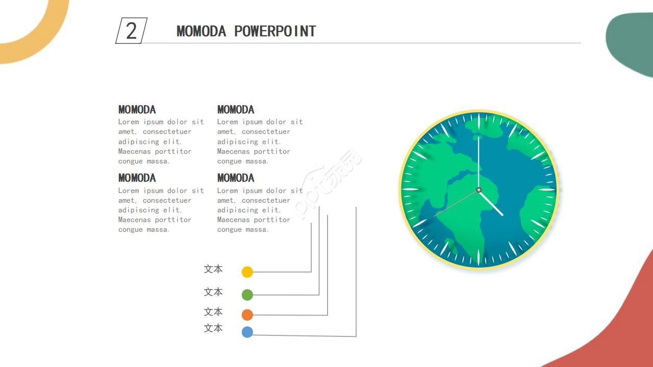 人体教学PPT模板