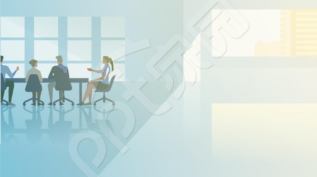 小清新教育讲座PPT背景图模板