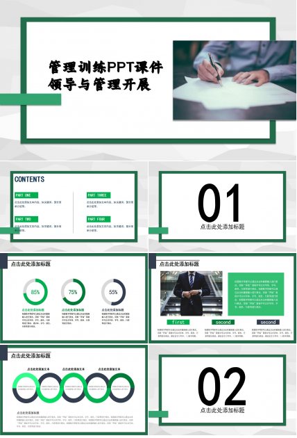 管理训练PPT课件 ——领导与管理开展