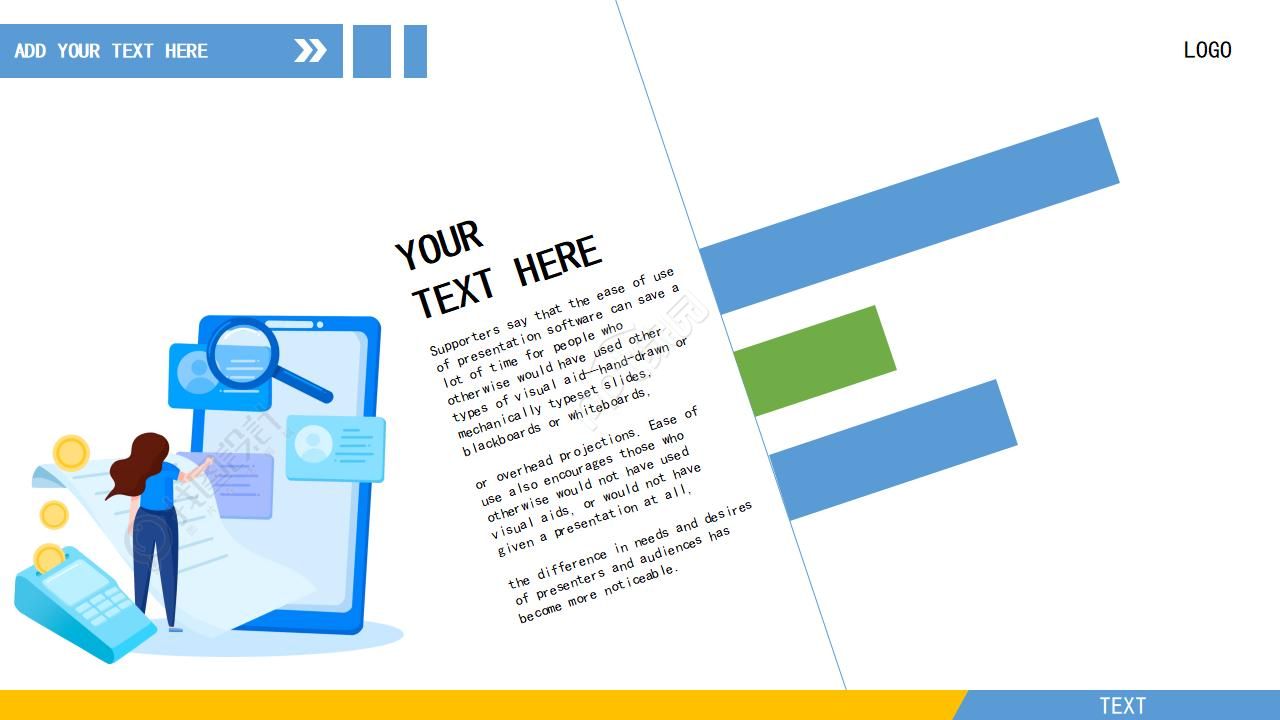 不规则图形边框卡通模板
