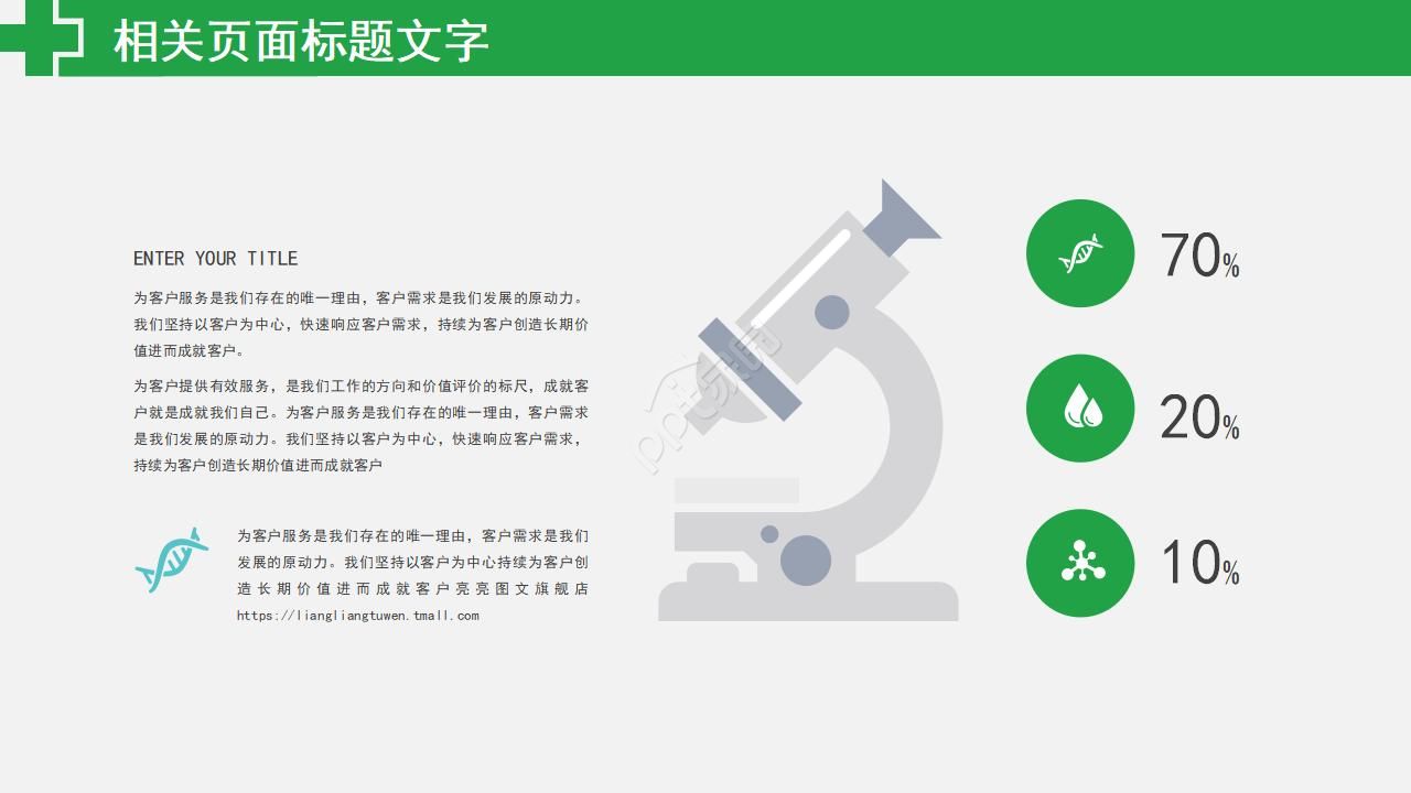 医学工作汇报ppt模板