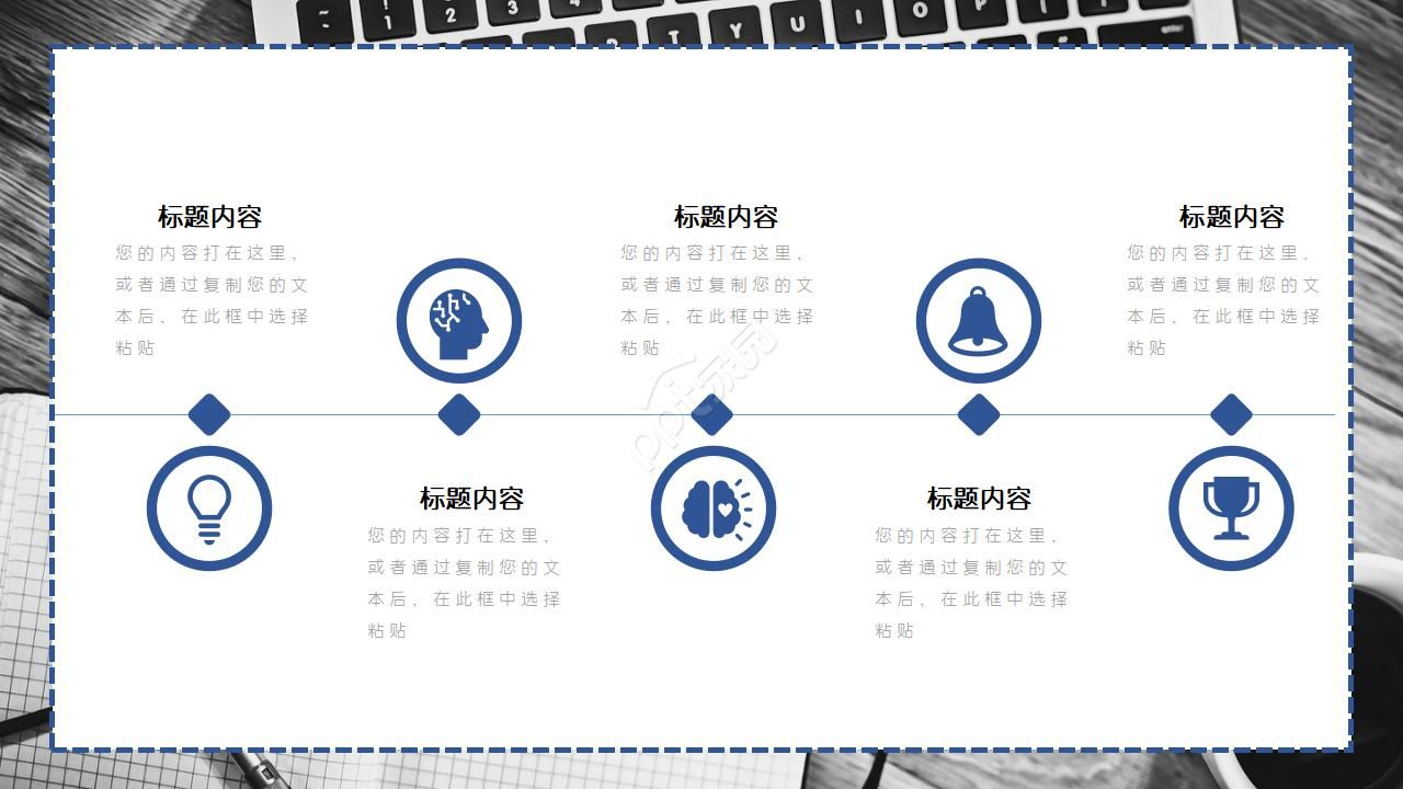 绩效评估概念PPT模板