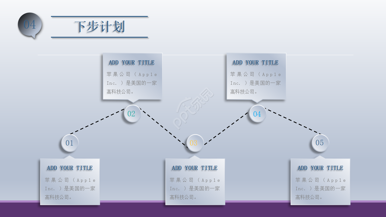 商务类PowerPoint模板