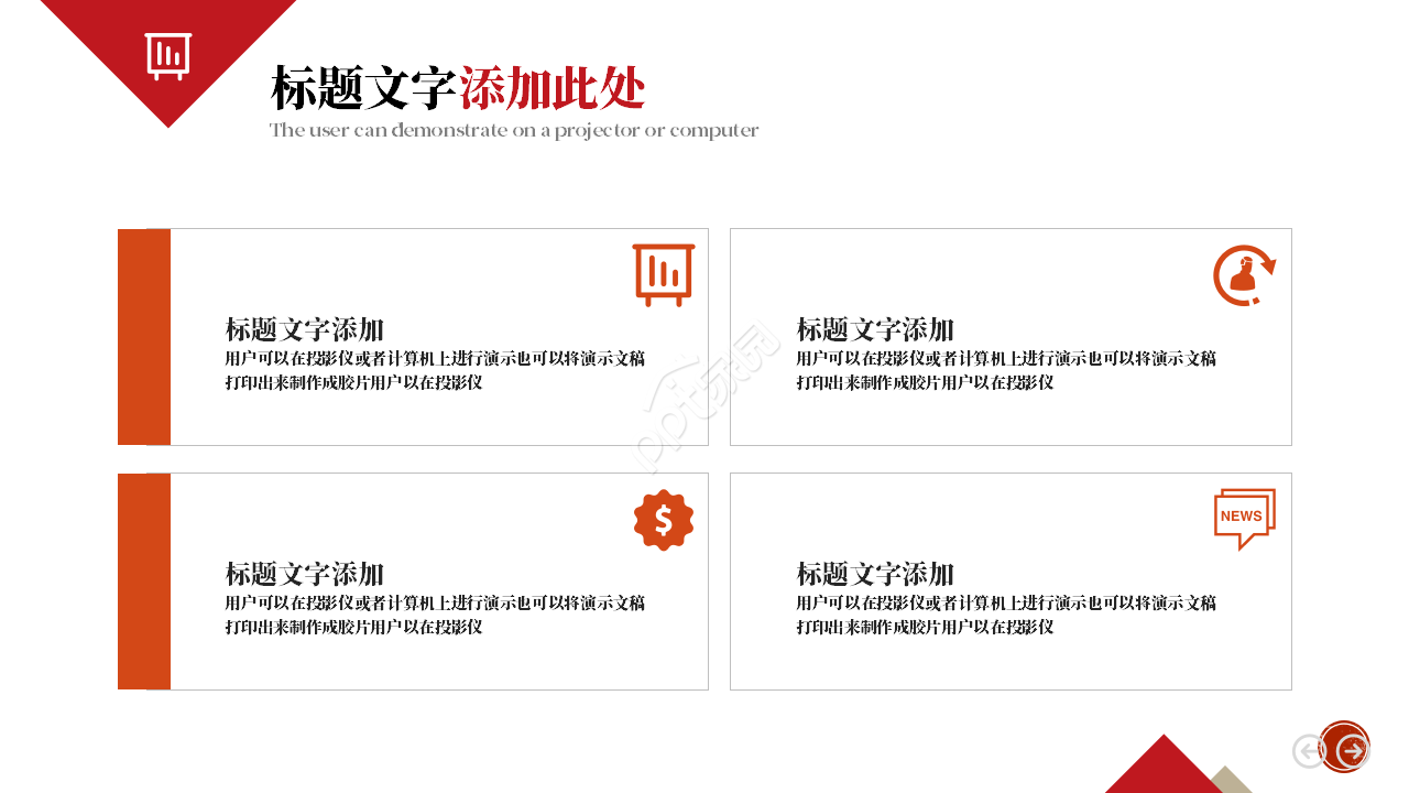 商业策划书演说ppt模板