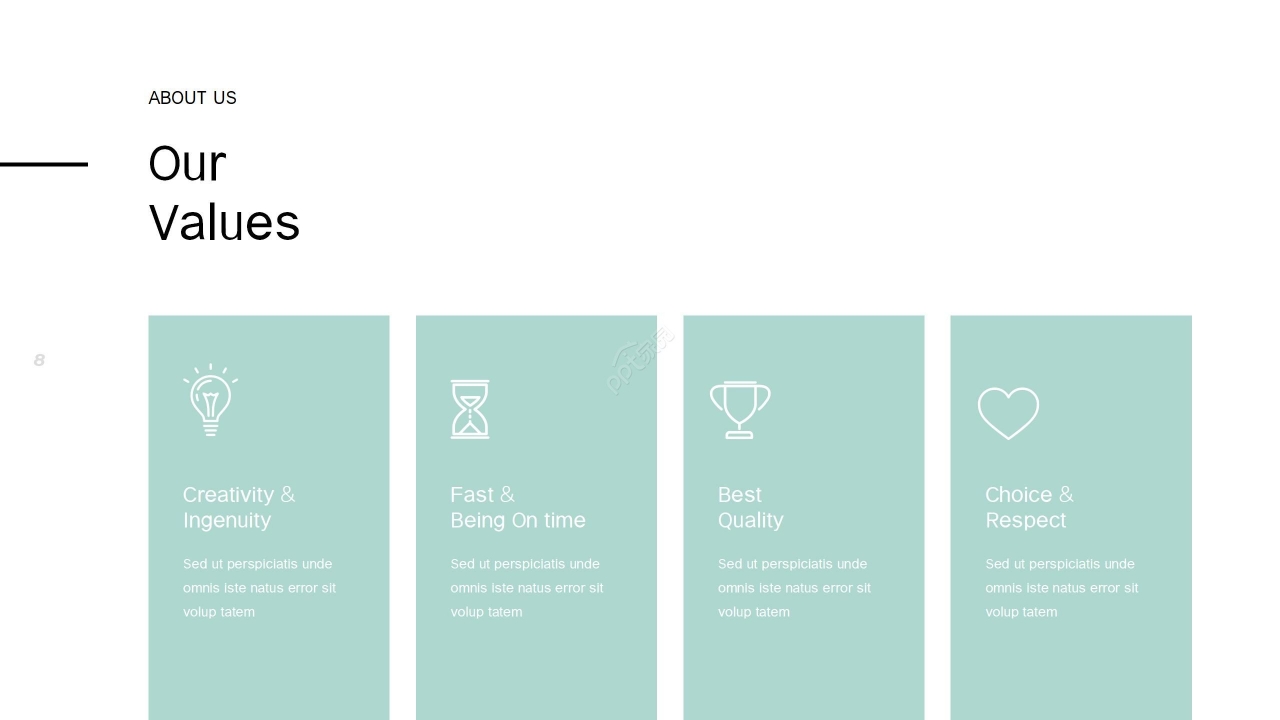 风景PPT模板冬天版