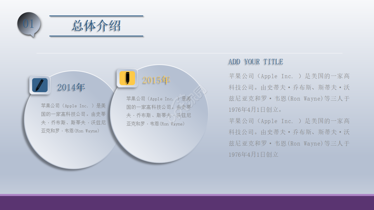 商务类PowerPoint模板