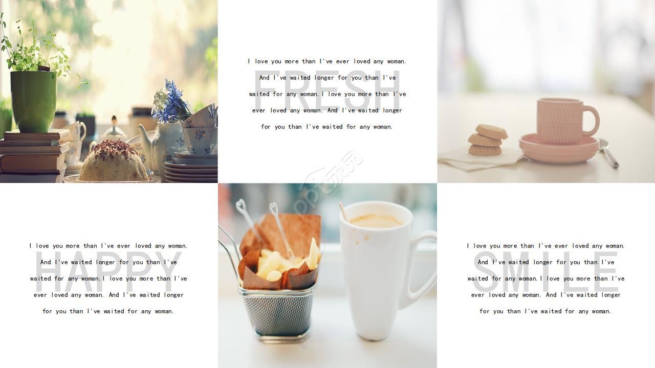 美好幸福家庭主题ppt模板