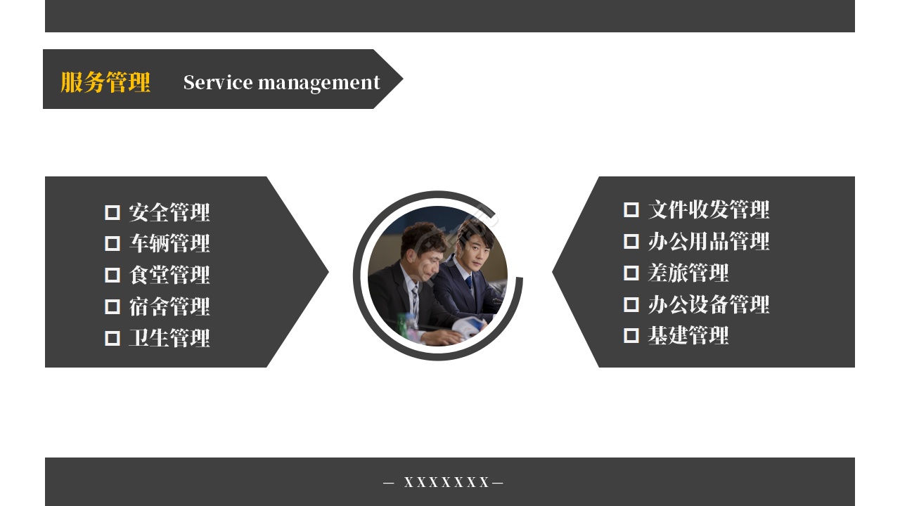 雅致韩国风格商务PPT模板