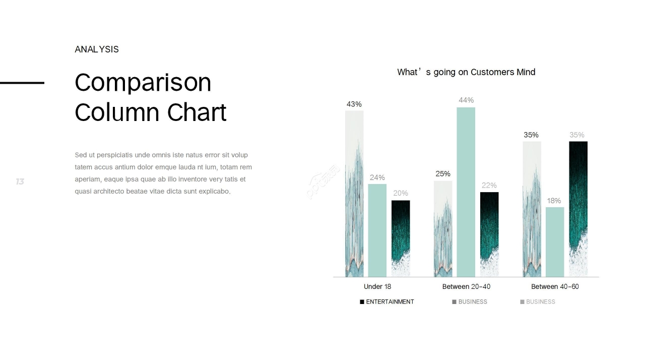 风景PPT模板冬天版