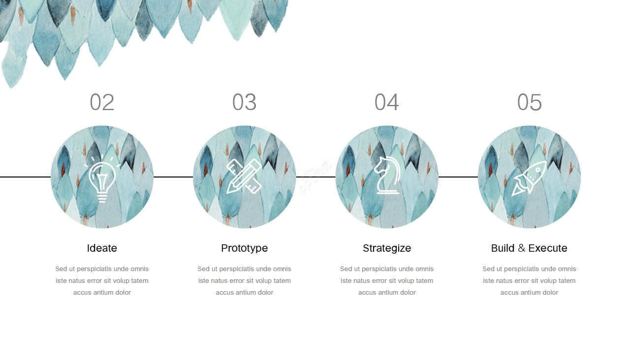 风景PPT模板冬天版