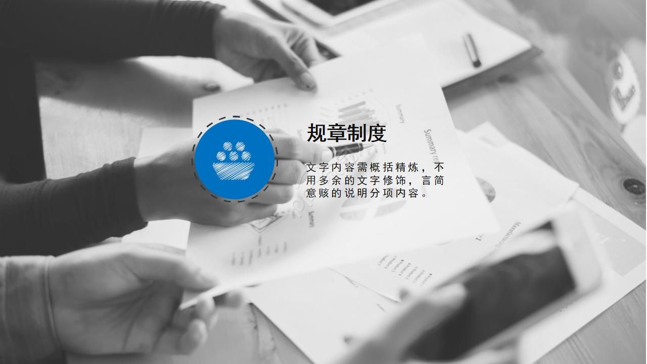 公司管理信息系统PPT模板