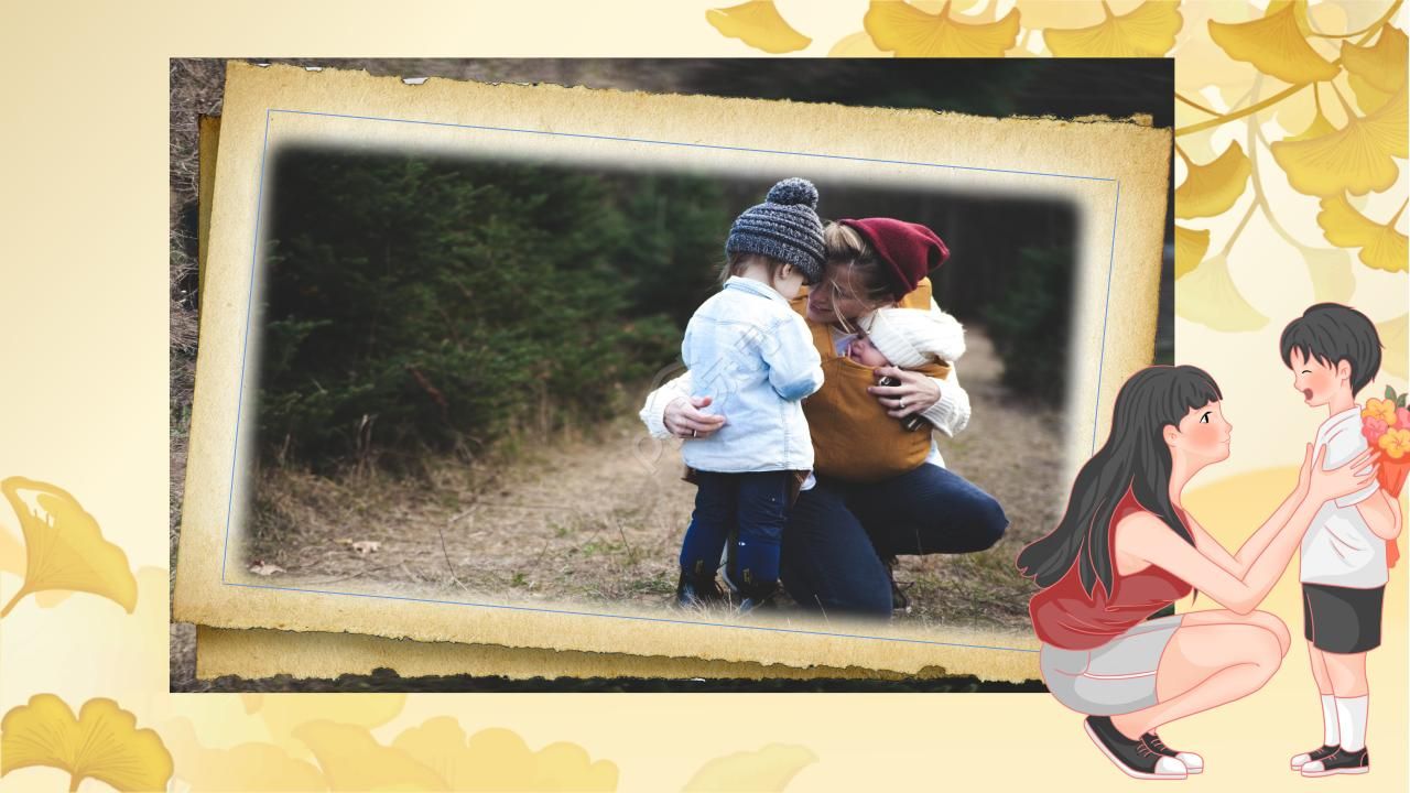 母亲节的礼物ppt模板