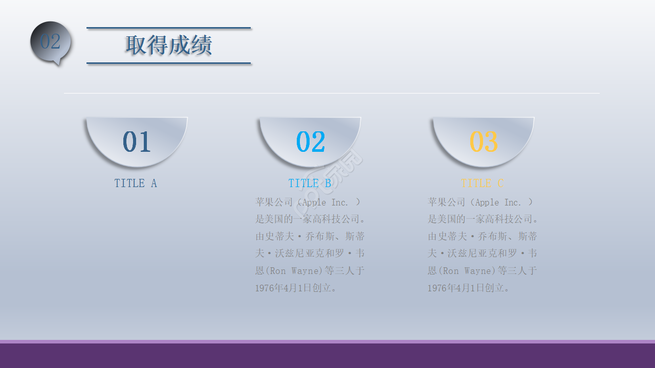 商务类PowerPoint模板