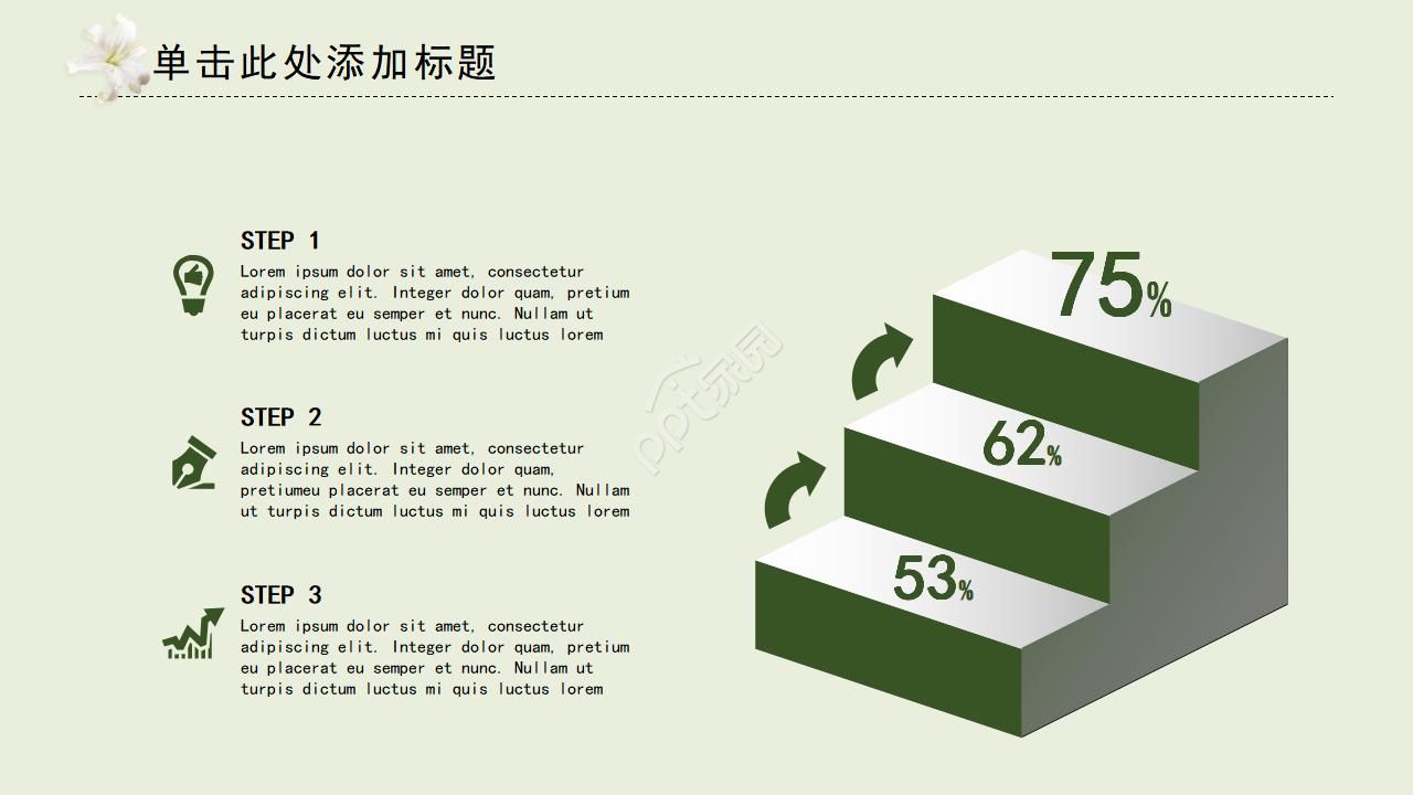 韩国商务精美专用PPT模板
