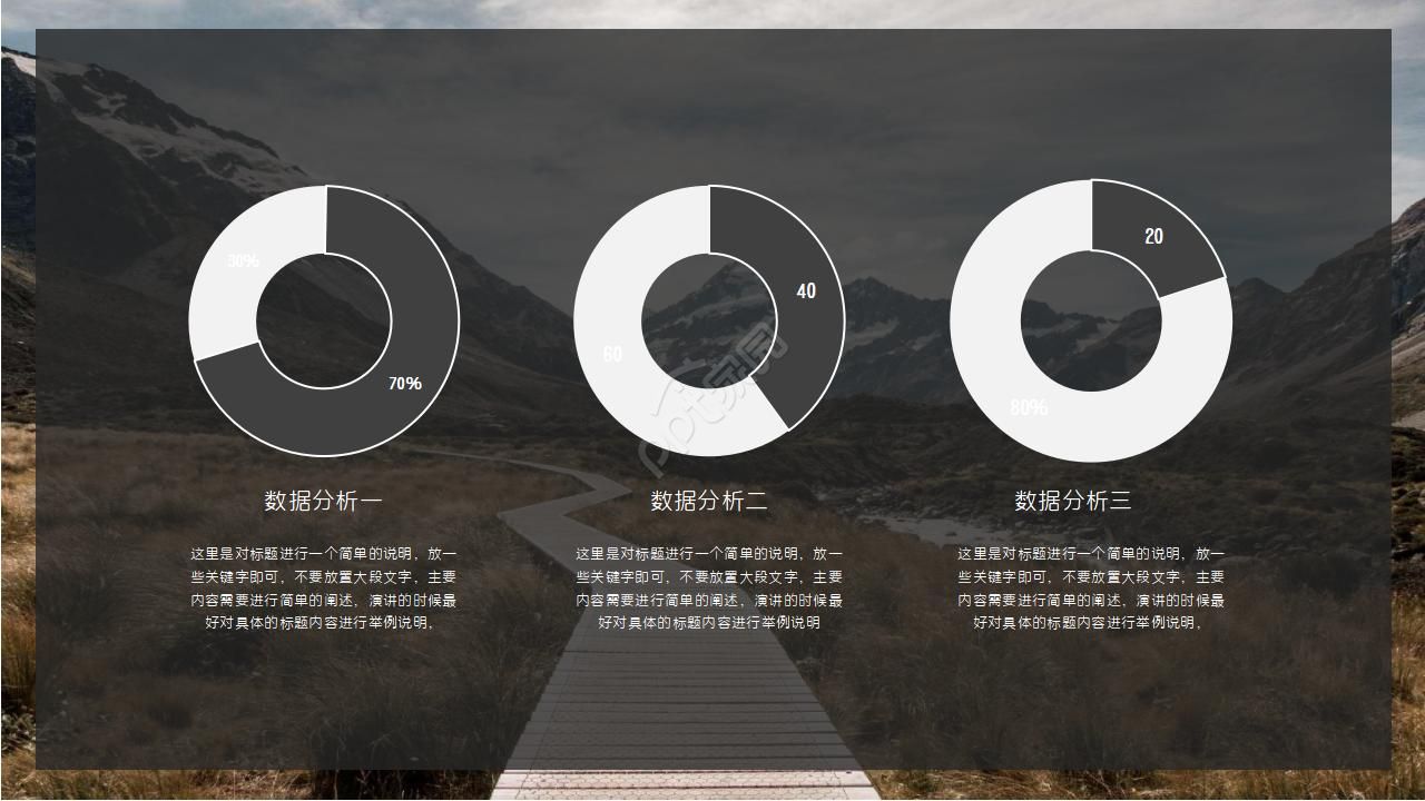 石头人——风景模板