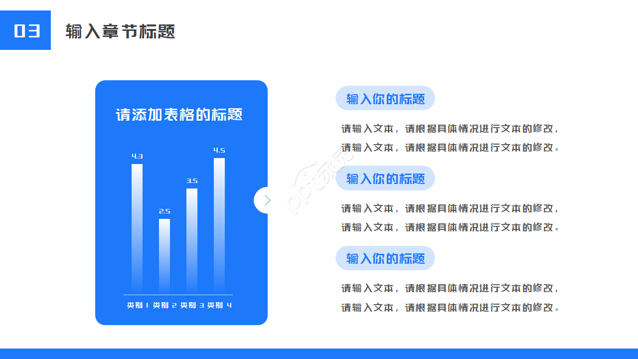 业务PPT模板之领域图表