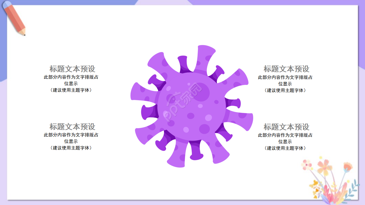 生物学细胞PPT模板