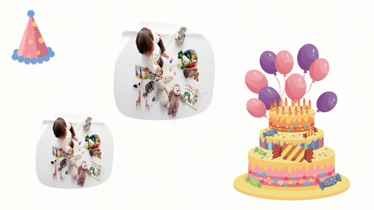 小朋友生日ppt模板