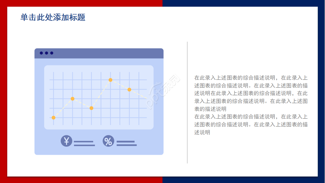 市场动态PPT模板评估指标