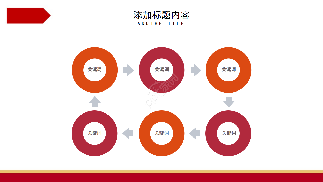 红色党政风青年活动ppt模板