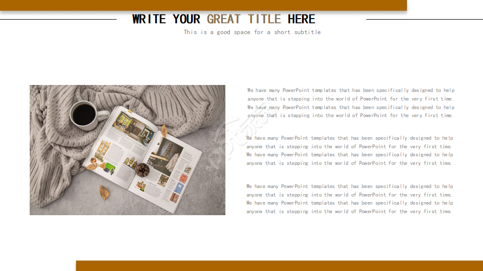 The Men RoomPPT模板