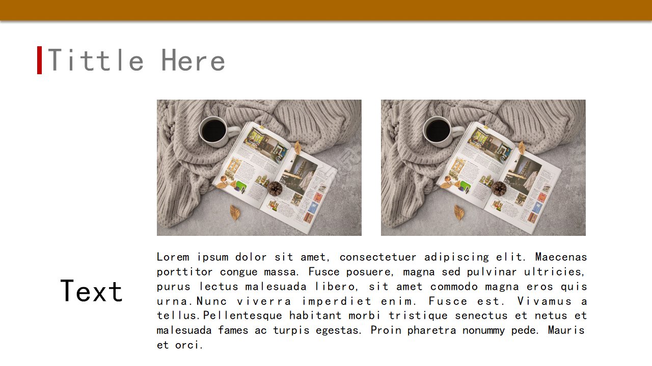 PPT模板-国外日落背景
