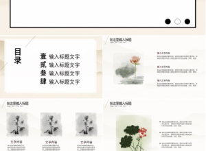 传统文化启蒙教育ppt模板下载推荐