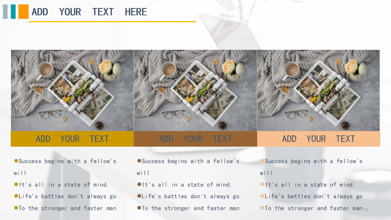 韩国风格商务PPT模版