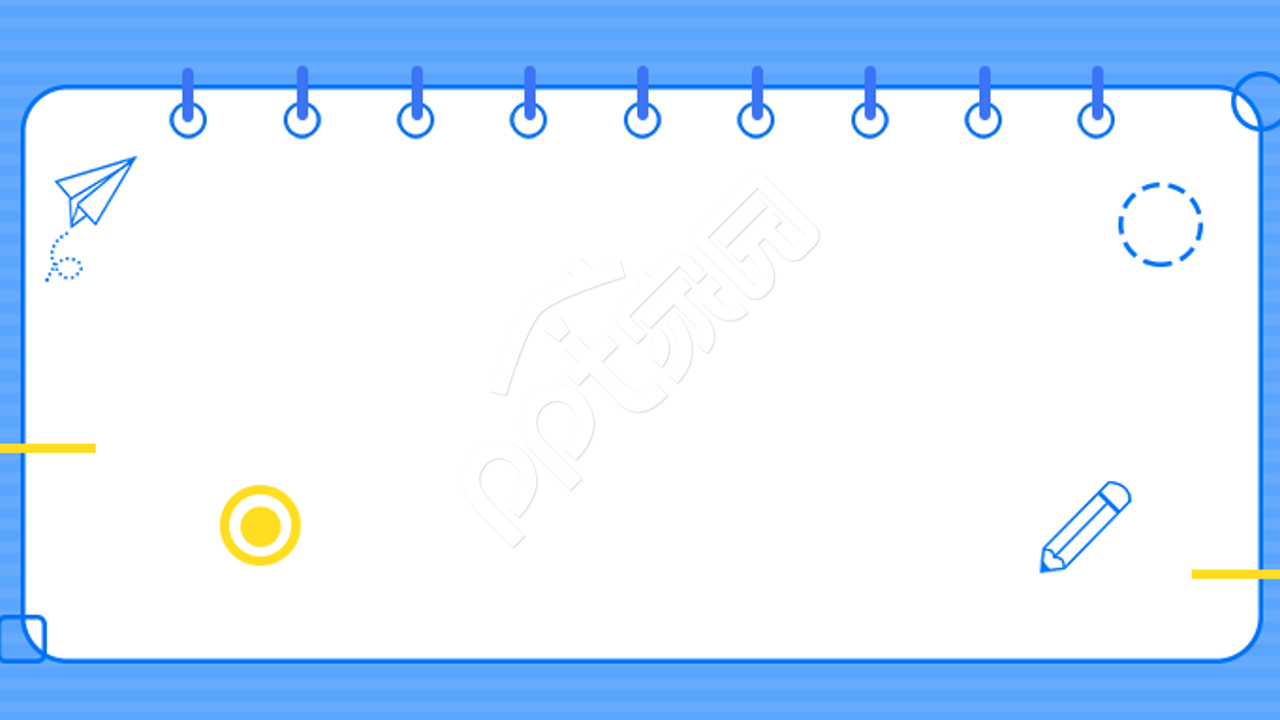 简约直观通讯PPT模板背景图片