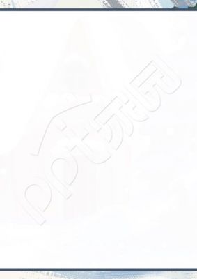绿色卡通圣诞节ppt模板背景图