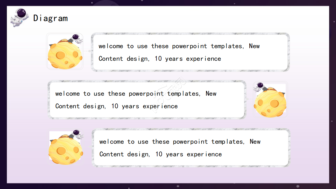 紫色深色卡通漫画风幼儿园英文教学学生课堂ppt模板